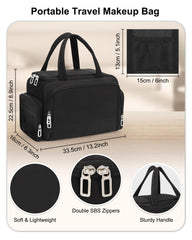 WGEAR poche frontale organise pinceaux et cosmétiques pour un accès rapide lors du voyage