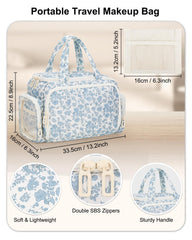 Trousse WGEAR voyage grand compartiment central prêt à accueillir produits essentiels