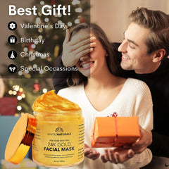White Naturals réduction des imperfections avec le masque Or 24K