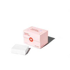 Disques White Rabbit Naked Cotton Classic, emballage pratique pour routine beauté quotidienne