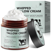 WHLH & WELL-BEING graisse-boeuf baume-visage-bouteille: hydratation douce pour la peau.