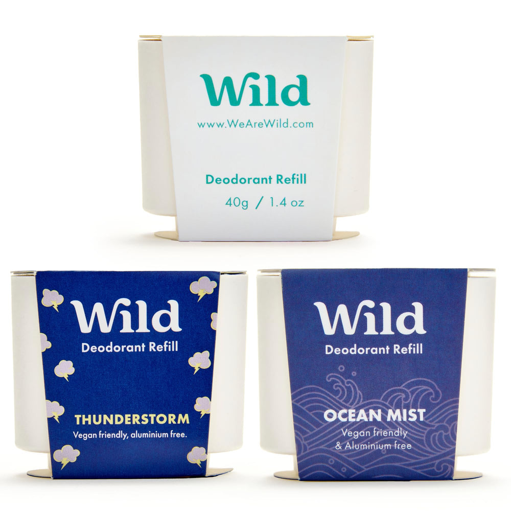 Wild Déodorant Frais Coton et Sel Marin, fraîcheur durable.