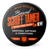 Wild Willies Crème Barbe Bouteille, application facile pour nourrir et apprivoiser la barbe.