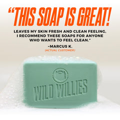 Protection des odeurs et fraîcheur durable grâce aux quatre parfums Wild Willies.