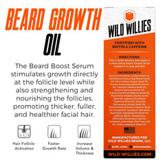 Sérum Wild Willies – activation des follicules capillaires pour une pousse régulière