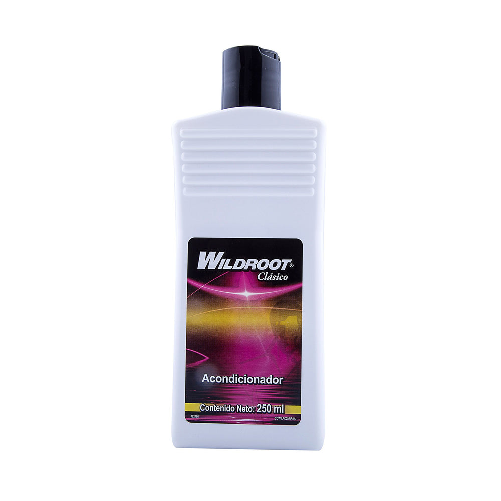 Après-shampooing Wild Root, bouteille 250 ml, douceur durable pour les cheveux.