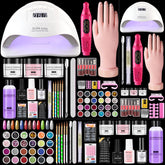 Wilfniee kit-ongles-debutants-ensemble-complet : pratique à domicile pour débuter en beauté.