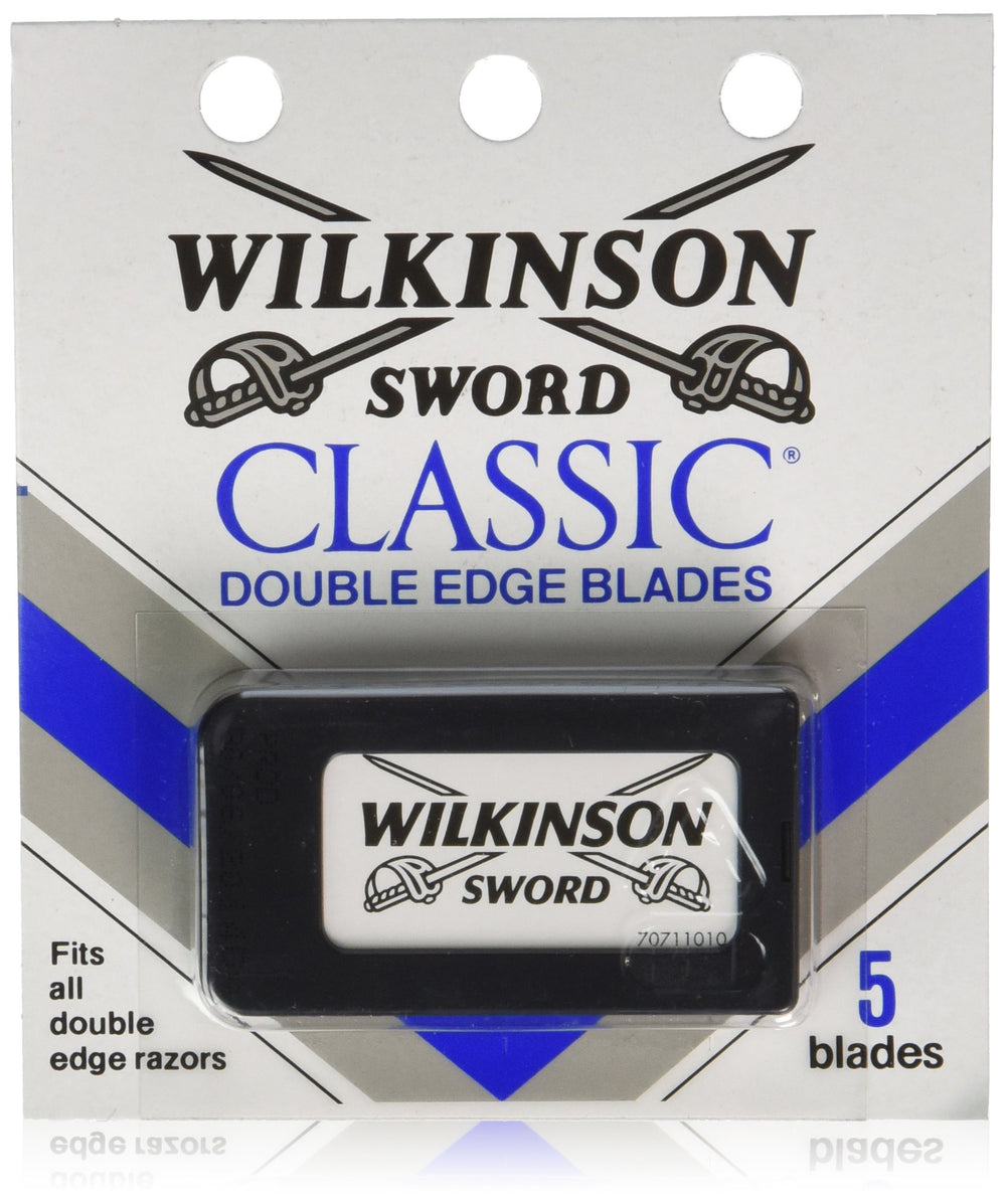 Lames Wilkinson Sword Classic, vue produit montrant l’ensemble des paquets et l’économie potentielle par rapport aux cartouches