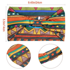 Bandeau WILLBOND turban imprimé vintage, style tendance et facile à assortir.
