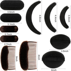 Willbond clips bouffant cheveux maintien discret pour chignons et queues