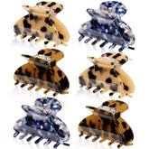 Pince WILLBOND moyenne tortue 2,6 pouces pour cheveux fins, maintien fiable