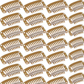 Pince WILLBOND pour extensions cheveux, 9 dents, fixation fiable.