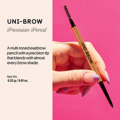Winky Lux brosse intégrée pour brosser et estomper facilement.