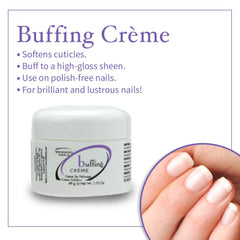 Winning Nails buffer and cream set packaging displayed prominently