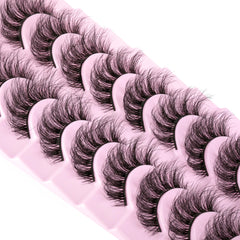 wiwoseo Cils effet naturel ensemble : regard subtil et élégant quotidien