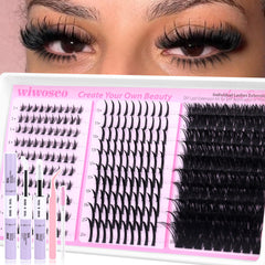 wiwoseo kit clusters cils inferieurs pics : regard definis et naturel.