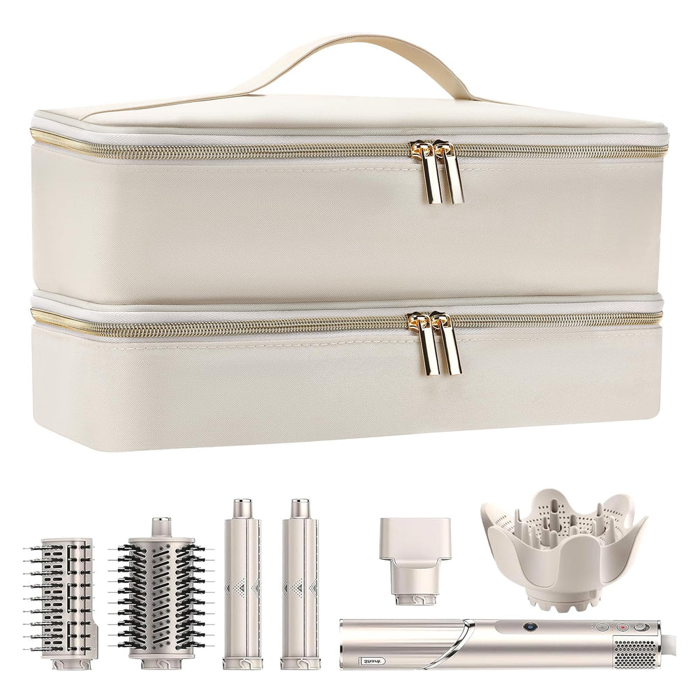 Wjiang sac à double couche offrant une grande capacité pour outils capillaires