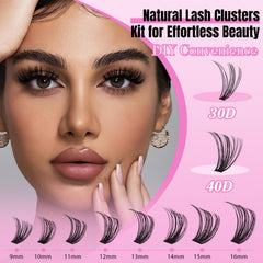 WLFRHD clusters longueurs 9–16 mm: personnalisation jour et nuit.