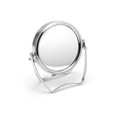 Miroir WMugthome 4 pouces avec poignée, usage maquillage sur table.