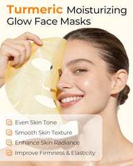 Texture soyeuse du masque Wokatta pour un teint plus uniforme.