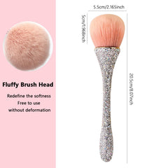 Brosse WOKOTO avec poils nylon doux nettoyage delicat des ongles
