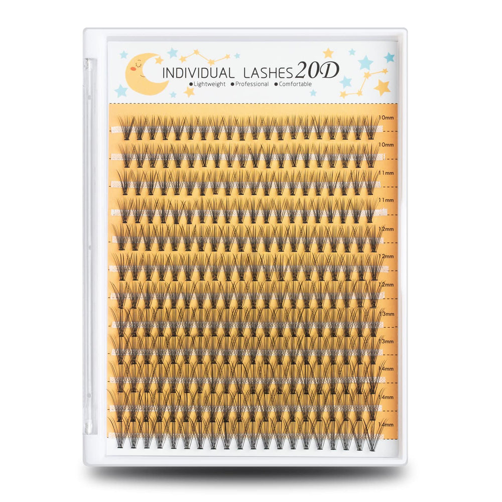 WONSIS cils-individuels 240 pièces pour un volume naturel et une pose rapide.
