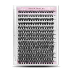 Cils WONSIS individuels 280 pièces, allure naturelle et légère.