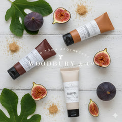 Woodbury & Co après-shampoing-tubes-format-voyage, douceur et facilité en séjour