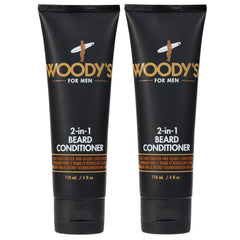 Woody's 2-en-1 barbe-nettoyant en bouteille, nettoyage efficace et pratique.