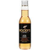 Woody's Aftershave Tonique, bouteille rafraîchissante, apaise la peau après rasage