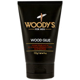 Woody's gel-coiffant: bouteille visible offrant un maintien extrême sans flocage.