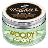 Pommade d'argile Woody's, bouteille à finition mate, tenue naturelle sans résidu.