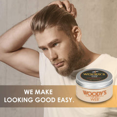 Woody's Web Clay Pomade : pack double pour garder le style toute la journée