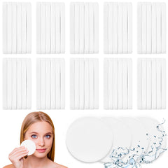 Éponge visage compressée Woozettn prête au démaquillage en douceur.