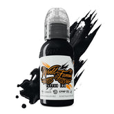 World Famous Blackout Ink : bouteille noire ultra-fin pour tracé net et saturation rapide.