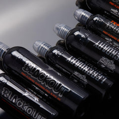 World Famous Tattoo Ink – saturation rapide pour ombrage et contour homogène.