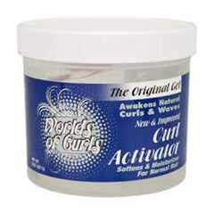 Worlds Of Curls Activateur Gel – Texture légère, boucles hydratées après application