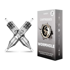 Cartouches Wormhole Tattoo 3RL avec emballage individuel pour une utilisation propre.
