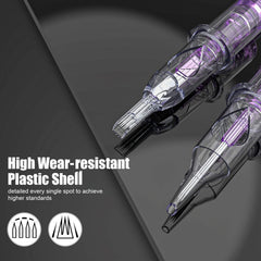 Aiguilles Wormhole Tattoo anti-retour: protection et propreté améliorées.