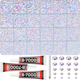 Worthofbest strass résine AB 2 mm – éclat durable pour vos projets créatifs.