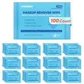 WOUSEDO makeup remover wipes alcohol-free for gentle cleansing on all skin types.