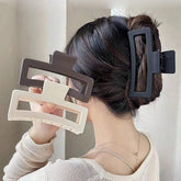 Les pinces WOVOWOVO gros format 5 pouces rectangle offrent une tenue fiable sur cheveux épais.