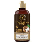 WOW Skin Science Shampoing lait coco bouteille: hydratation profonde pour cheveux secs.