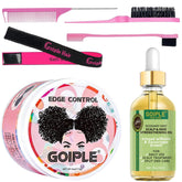 WOZUTUNT cire-coiffante pour contours des cheveux noirs, maintien précis et naturel