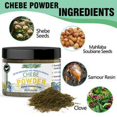 WOZUTUNT application Chebe - méthode simple pour une routine efficace.