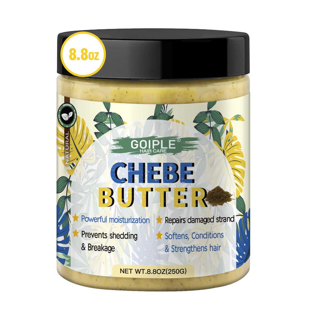 Pot WOZUTUNT Cheebe Beurre, soin riche pour nourrir les cheveux en profondeur.