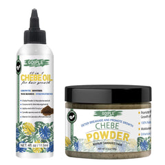 WOZUTUNT poudre Chebe africaine offrant hydratation naturelle des cheveux et cuir chevelu.
