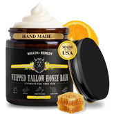 Wrath & Remedy – pot de graisse de bœuf bio fouettée au citron pour hydratation