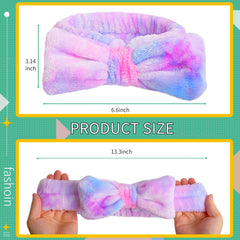 WSYUB bandeau visage avec nœud amovible et design élégant