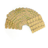 wsiliana packaging pastilles adhésives pour ongles double-face transparents: fixation fiable.